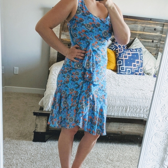 🆕🌿SUNDANCE FLORAL RUFFLE DRESS🌿 - Picture 6 of 10